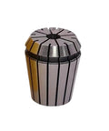 Precision High Performance ER Spring Collet Set For Lathe Mill Tool With Tight Clamping Grip design, featuring an 8 mm diameter.
