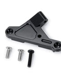CNC Aluminum 6061 Sway Bar Panhard Mount for Axial SCX10 III AXI03007 1 Tenth RC Crawler Car Beefed-Up Black Finish Built-To-Last Heavy Duty Suspension Accessory, black mount with screws