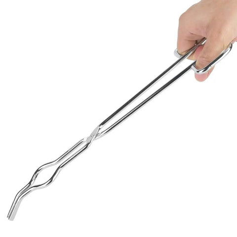 Pro Grade Stainless Steel Crucible Forceps With A Beefy 7 Mm Heavy Build And Rock Solid Non Slip Paws For No Fuss Beaker Handling And Slick Portable Lab Work