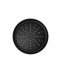 Top view of the Purist Single Function Showerhead With Katalyst Air Induction Technology, 5.5 Inch Sprayface, Matte Black Finish