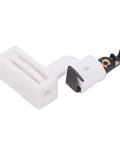 Effortless Needle Threader For Home Sewing Machines Plastic Multifunction Threading Tool white plastic sewing needle threader