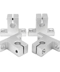4 guide supports from 8x200mm Linear Rail Shaft Kit 2Pcs With 4 Guide Supports And 4 SC8UU Ball Bearing Slides for precision motion