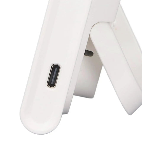 Close-up of the Liquid Level Sensor for Water Tanks with Temperature Monitoring and Automatic Control, showing charging port.