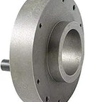 8 Inch D-4 Back Plate For 3 And 6 Jaw Zero Set Chucks, CNC Lathe Spindle Adapter, shown in angled view.