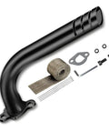 Beefed Up Header Exhaust Pipe Kit For Predator 212cc 196cc Non Hemi And GX160 GX200 Clone Engines with gasket and wrench