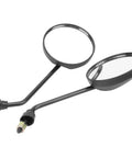 Wide Angle Rearview Mirror For Motorcycle And Electric Bike With Plastic Frame Boost Your Ride Safety Crystal Clear View