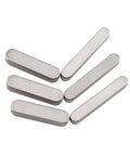 Heavy Duty Round Ended Feather Key For Drive Shaft, Parallel Keysteel A2 Stainless, M3 Size, 1 Piece, Dimensions M3 X 3 X 18