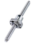 Ball Screw With Ball Nut For CNC Linear Motion, End Machined Any Length 250mm To 2000mm, Heat Treated Steel, Ideal For CNC Routers