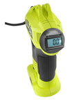 18 Volt One Plus Portable Cordless Tire Inflator With Ergonomic Pistol Grip For On The Go Air, Great For Cars And Bikes