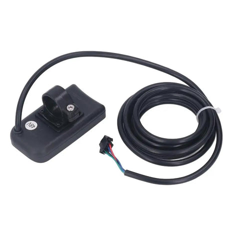 LED Bike Display Panel For 36V 48V E Bikes With 4 Wire Control And SM Plug Ride Ready Universal Dashboard On 22.2mm Handlebars With Real Time Power Readout And Battery Gauge