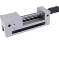 Dead Center Right Angle Parallel Vise For Precision Milling Machines, steel construction with adjustable clamp for accurate workholding.