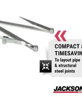 Tough As Nails Aluminum Contour Radius Marker that slips right in your pocket or tool belt, 48 inch layout tool.