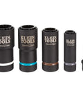 Impact Socket Set For One Half Inch Drive Metric 12 Point Deep Sockets Self Adjusting Between Sizes Four Sockets Cover