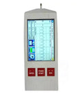 Rock Solid Portable Surface Roughness Tester And Split Type Digital Meter For Instant Metal And Plastic Parts Measurement With Ergonomic Handheld Design, showing digital interface.