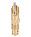 Auto Flow Rabbit Water Feeder Kit With Hose Hookup For Small Critters And Poultry Coops brass nipple connector for watering system.