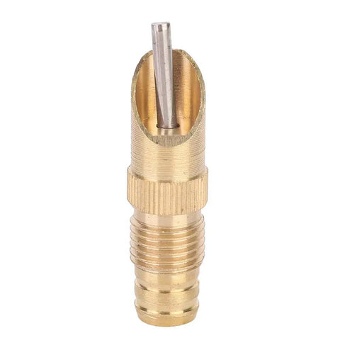 Auto Flow Rabbit Water Feeder Kit With Hose Hookup For Small Critters And Poultry Coops brass nipple connector for watering system.