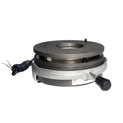 DHM8-12 power-off electromagnetic brake, round mounting flange, gray housing