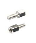 20 Pack Top Shelf Copper Motherboard Standoffs With Slick 4 40 Threads And Heavy Duty Hex Columns For Electronics And PC Projects Solid Pro Grade Gear That Flawlessly Nails Every Project Setup, silver standoffs with hex design