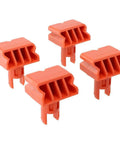 4 Pack Swivel Pegs For Workbench Compatible With Workmate 79 010 4 79 028 79 032 Plastic Replacement Parts For Holding Awkward Shaped Pieces Flexible Hand Tool, orange plastic pegs