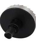 50mm Hole Saw Cutter Kit With 6mm Twist Drill Bit HSS Spring Loaded Design, black saw blade close-up