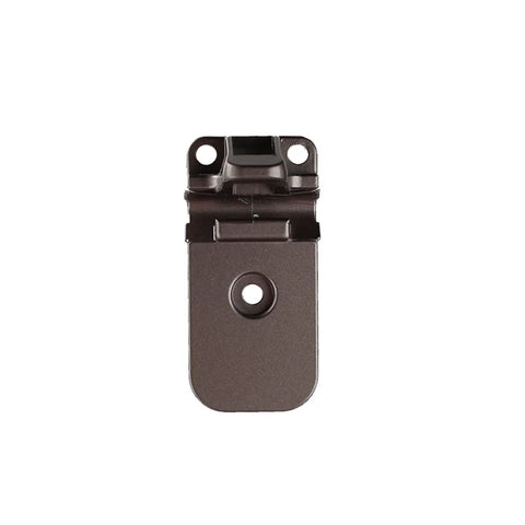 Heavy Duty Dryer Door Hinge Replacement Compatible With Lg And Kenmore Models Easy Install Latch Bracket in dark brown color.