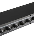 Eight Channel Mic And Line Mixer With Individual Phantom Power Pre Fader Output For Recording And Monitoring Tone Controls