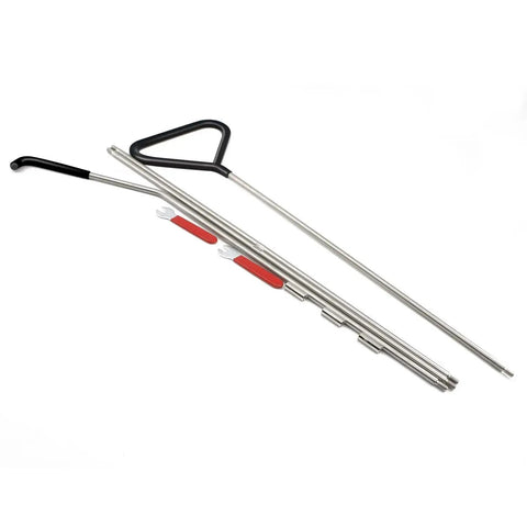 Long Reach Grabber Tool For Car Emergencies Heavy Duty Reacher And Pick Up Tool Stainless Steel Construction Ideal For Grabbing Small Parts Under Seats And Tight Spaces During Auto Repairs