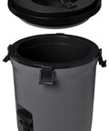 Adventure Fast Flow 2 Gallon Water Jug With Leakproof Ice Dispenser showing open lid and spigot detail