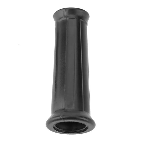 Heavy Duty 8Mm Double Head Power Drill Attachment Nibbler Sheet Metal Cutter handle made of durable black plastic, designed for precision cutting.