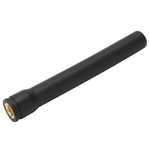 Single antenna from the Five Pack 3 Dbi SMA Male Antennas With Rubber Sleeves For LoRa Modules, ABS shell shown on white background.