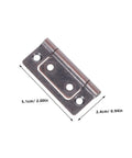Stainless Steel Cabinet Door Hinges Self Closing Whisper Quiet Silent Technology Flat Flush Design For Kitchen And Wardrobe Furniture