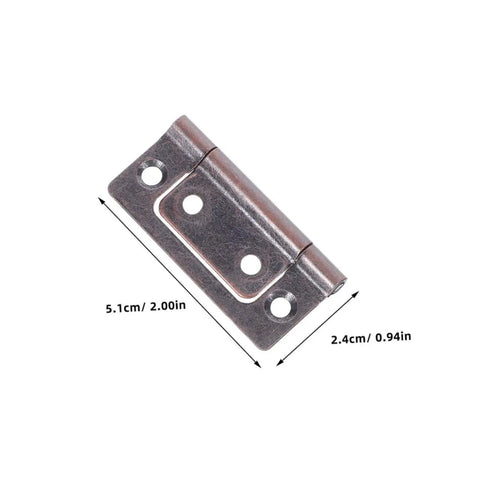 Stainless Steel Cabinet Door Hinges Self Closing Whisper Quiet Silent Technology Flat Flush Design For Kitchen And Wardrobe Furniture