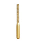 Golden Brazed Metal Router Bit For Marble Stone Grinders Engineered To Chip Edges And Trim Surfaces Like A Boss with golden surface.