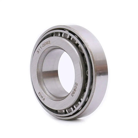 Side view of Four Pack Tapered Roller Bearing 15123 15245 Set for automotive projects, OE quality ISO TS 16949, steel finish