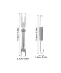 Rear Drum Brake Hardware Kit Universal Fit For Cars And Trucks With Steel Springs Pins And Retainers Easy Install Leak Free Operation Reliable Drum Brake Repair Kit For Workshop And Maintenance. Steel brake adjuster and spring, 17.8cm