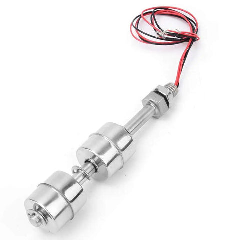 Stainless Steel Double Ball Float Switch For Water Level Control In Tanks, Pools, Sinks, And Fish Tanks No Power Needed, Easy Install