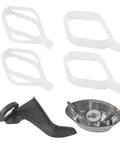 Cookie Paddles With Whip Drive For Stand Mixers, Includes 2 Cake Paddles, 2 Cookie Paddles, 1 Dough Hook Extender, And 1 Metal Whip Drive
