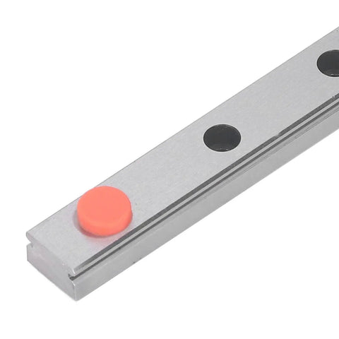 MGN12C Linear Guide Rail Kit With 2 Sliding Blocks For 3D Printers And CNC Machines Heavy Duty Stainless Steel Motion Guide 2.84kN Dynamic Load 100mm Rail Length Smooth Precision Linear Bearings For Pros And DIYers, 100mm rail with orange end cap