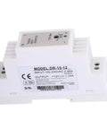 DIN Rail Switching Power Supply For Industrial Control Equipment With PWM Modulation, Low Ripple Output, Flame Retardant Housing, Heat Resistant, Compact Modular Design, Long Service Life, High Interference Resistance Performance, white unit