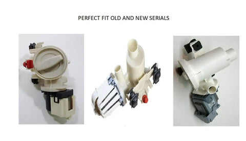 Front Load Washer Pump Replacement Fits W10241025 W10321032 46197020 And Dozens More Maytag Part Numbers, three pump designs