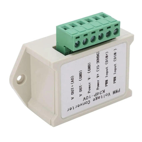 PWM To 0-10V Signal Converter Module For 24V Digital To Analog Output Plug And Play 0-10V Converter For PLC And Industrial Control Boards