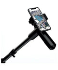 Digital Mapping Wheel With Spray Paint Attachment, Pro Grade Electronic Distance Measuring Tool For Quick, Accurate Estimating In Feet, Inches, Yards, And Meters, Built For Indoor And Outdoor Projects, mounted with smartphone