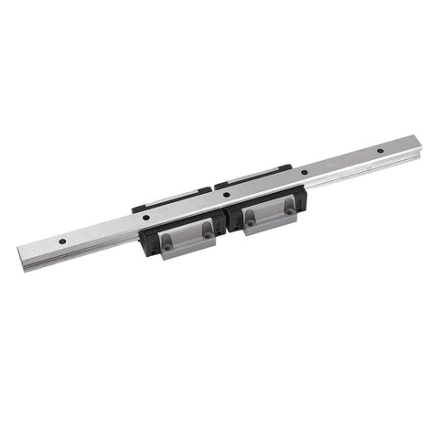 Beefed Up Heavy Duty Linear Guide Rail Kit Two 300mm Rails With Bearing Steel Construction And HGH15CA Slider Blocks