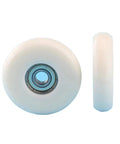 Cool 20 Pack Circular Arc Plastic Coated Bearings 608ZZ 608 Guide Wheel POM unit, round, rust-proof, for smooth sliding motion.