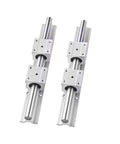 Top Notch High Precision Linear Guide Rail Kit With 4pcs SBR16UU Bearing Blocks And 2pcs SBR16 Rails Perfect Smooth Motion For Your DIY CNC And 3D Printer Projects Made From Quality Steel, SBR16 linear rail kit