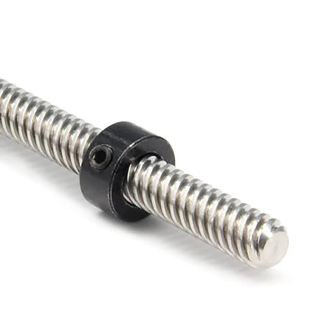Close-up view of an Adjustable Drill Depth Stop Collar precision guide ring with steel screw for DIY projects.