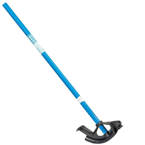 Heavy Duty Ductile Iron Conduit Bender With Handle For 1 In EMT And 3/4 In Rigid IMC Conduits in blue