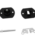 Universal Sectional Couch Connectors 6 Piece Set heavy duty clips including black interlocking plates and metal pins.