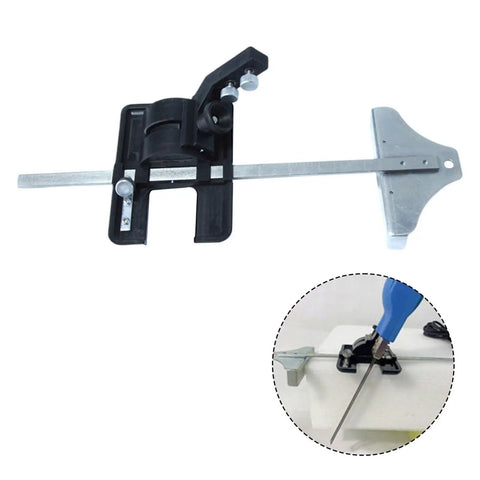 Electric Hot Knife With Slotting Tool For Small Cutting Projects Wear Resistant Cutter With Replaceable Parts Built In Ruler For Precise Measurements on foam