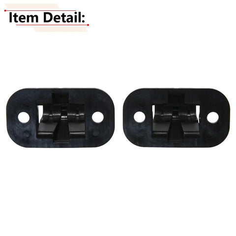 2 Pack Sun Visor Clip Retainer For Freightliner Cascadia And M2 Series, OEM 18-36267-000 Replacement, side-by-side view